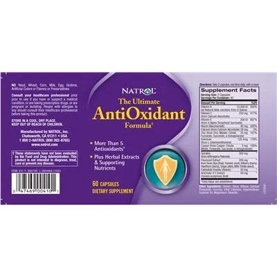Формула за антиоксиданти Ultimate - Natrol