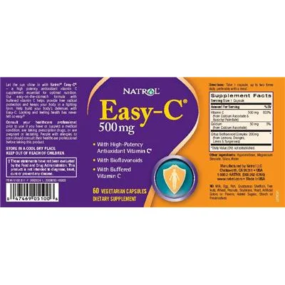 Easy-C 500 мг - Natrol