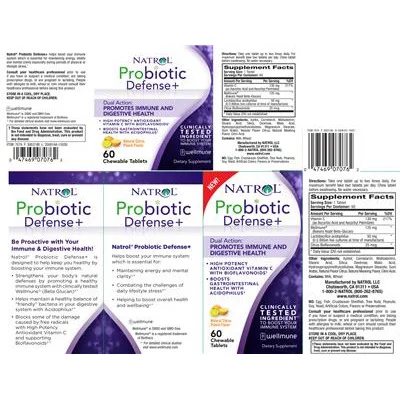 Probiotic Defense+ Natural Citrus Punch Flavor - Natrol