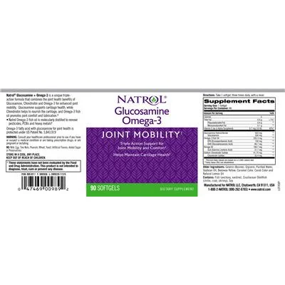 Glucosamine Omega-3 - Natrol