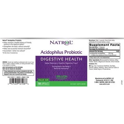 Acidophilus Probiotic - Natrol