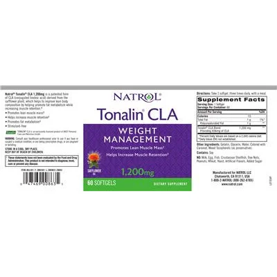 Tonalin CLA 1,200 mg - Natrol