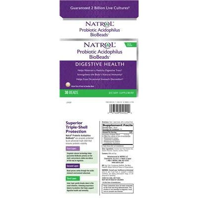 Probiotic Acidophilus BioBeads - Natrol