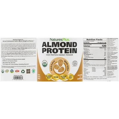 Almond Protein Unflavored and Unsweetened - NaturesPlus
