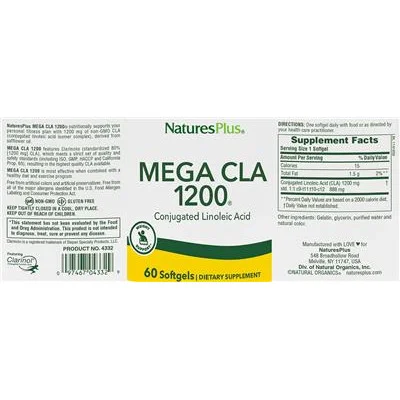 Mega CLA 1200 - NaturesPlus