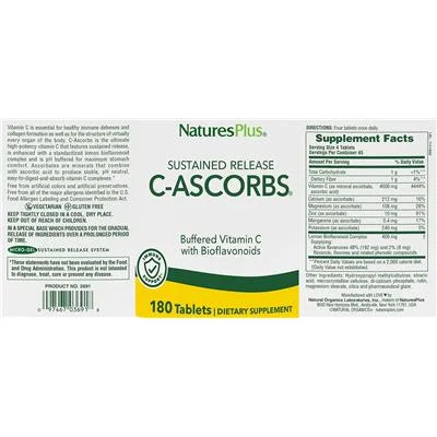 C-Ascorbs Sustained Release - NaturesPlus