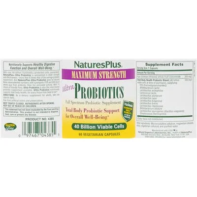 Ultra Probiotics - NaturesPlus