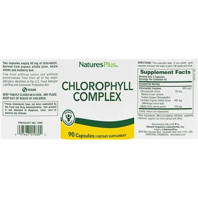 Chlorophyll Complex - NaturesPlus