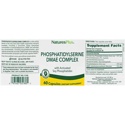 Phosphatidylserine DMAE Complex - NaturesPlus