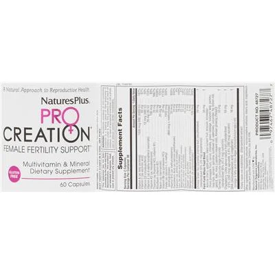 Pro Creation Female Fertility Support - NaturesPlus