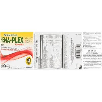 Hema-Plex Capsules - NaturesPlus