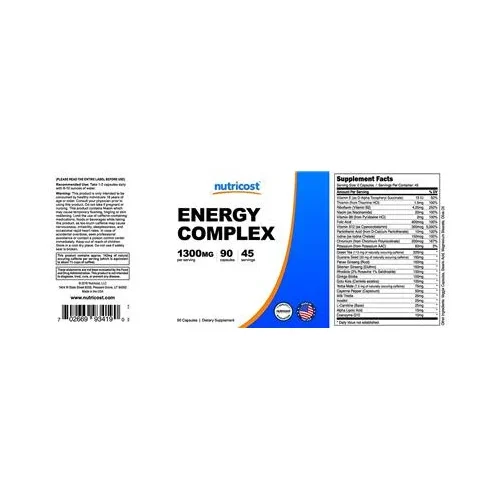 Energy Complex - Nutricost