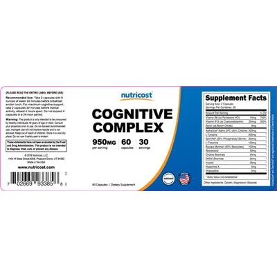 Cognitive Complex - Nutricost
