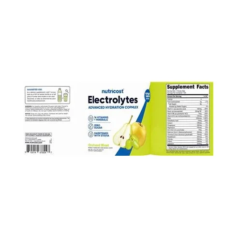 Electrolytes Advanced Hydration Complex Orchard Blast - Nutricost