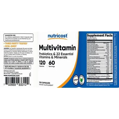 Multivitamin - Nutricost