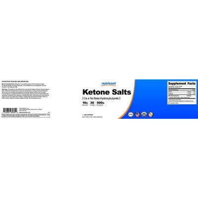 Ketone Salts Unflavored - Nutricost