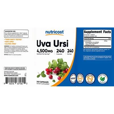 Uva Ursi - Nutricost