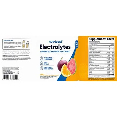 Electrolytes Advanced Hydration Complex POG (Passion Fruit/Orange/Guava) - Nutricost