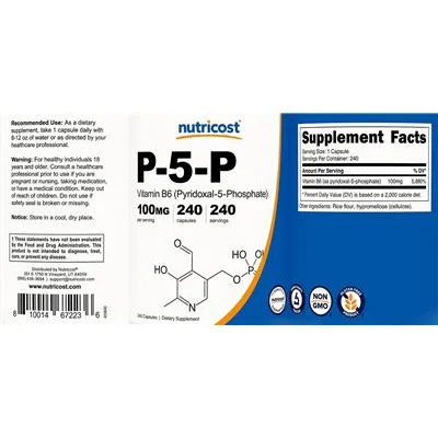 P-5-P 100 mg - Nutricost