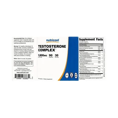 Testosterone Complex - Nutricost