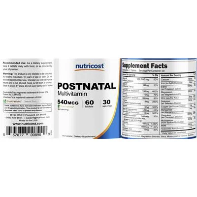 Postnatal Multivitamin - Nutricost