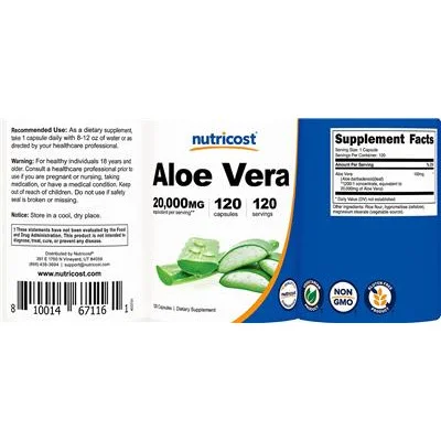 Aloe Vera - Nutricost