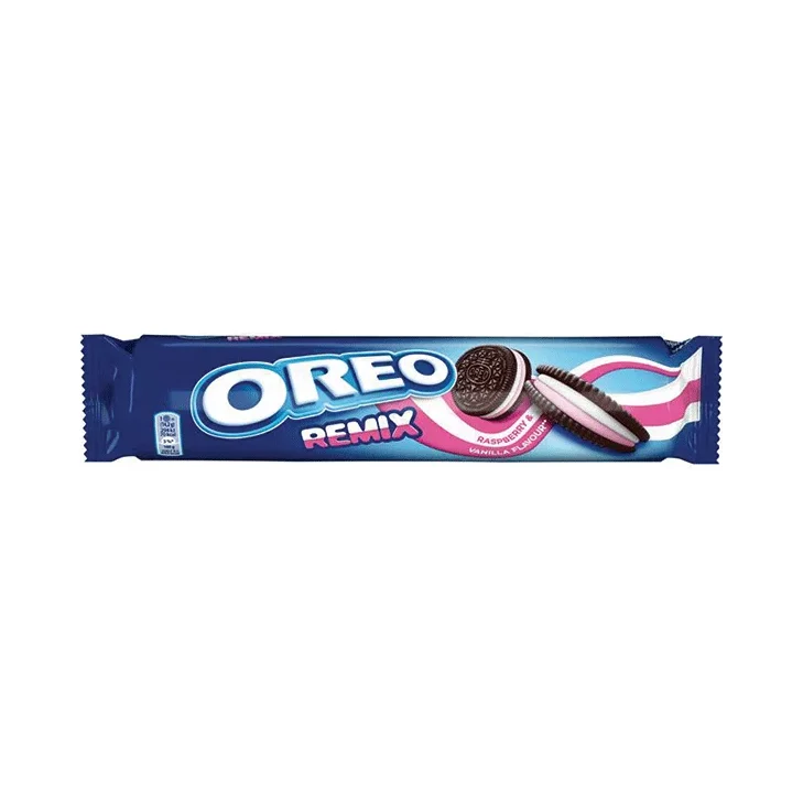 OREO Бисквити ванилия и малина 157г - OREO