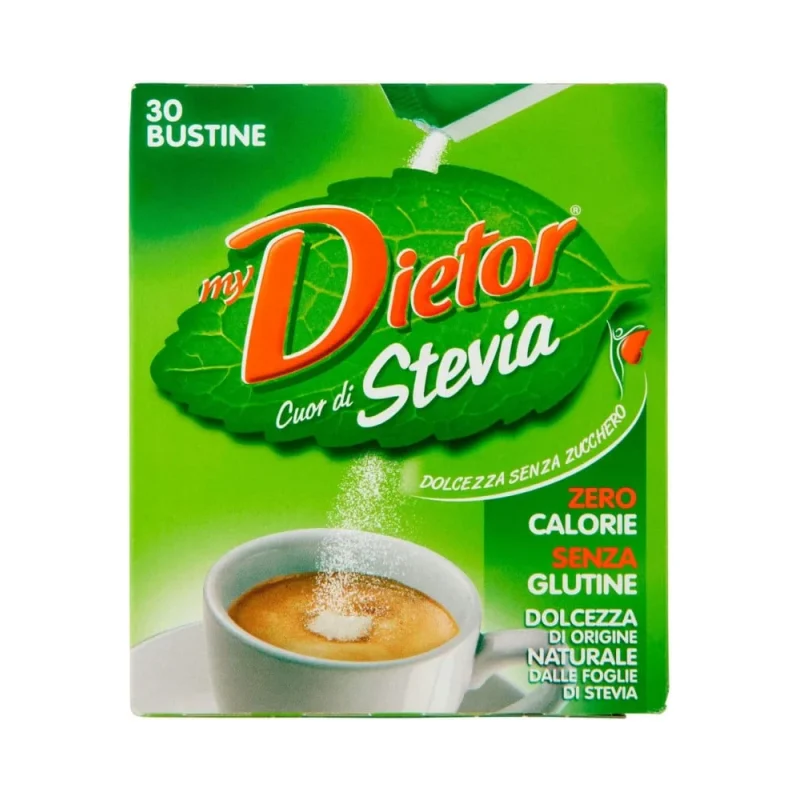 Напитка/чай от листа стевия Dietor Natural, 30 пакетчета - Dietor