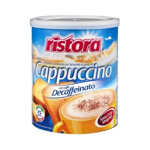Разтворима напитка Cappuccino Ristora, без кофеин 250 г - Ristora
