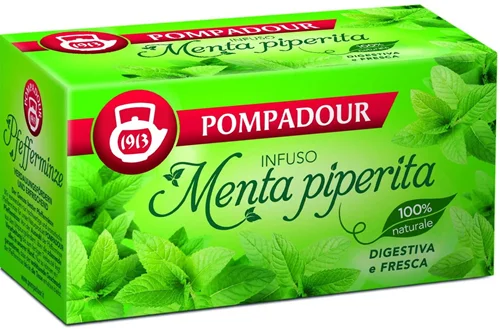 Чай от мента Pompadour 20 пакетчета