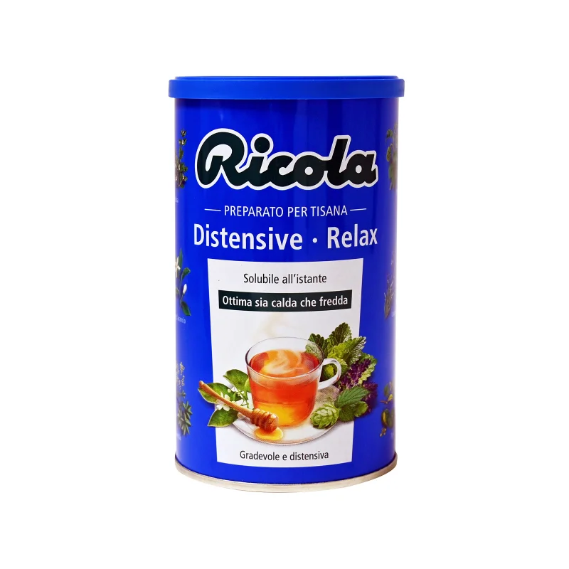 Разтворим билков чай Ricola релакс в кутия 200 г