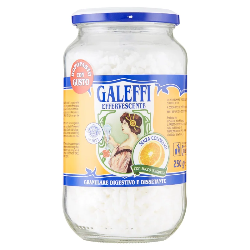 Диджестив на гранули Galeffi лимон, буркан 250 г