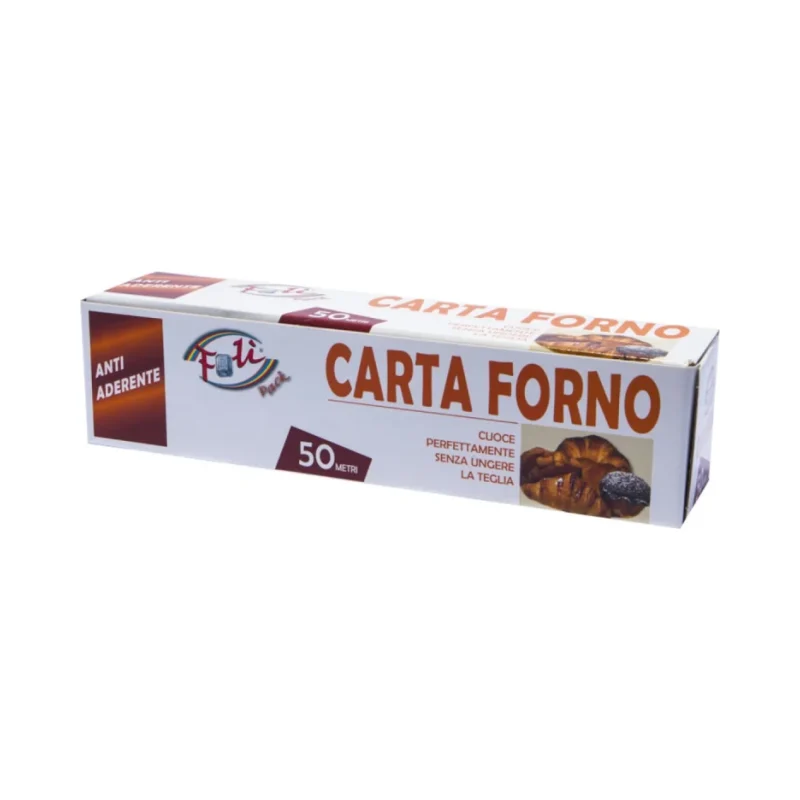Домакинска хартия за печене Foli Carta Forno, кутия 50 м - Foli