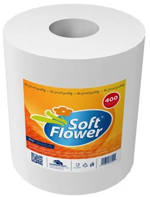 Кухненска хартия Soft Flower 400 къса