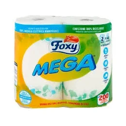 Кухненска хартия Foxy Mega 2 бр, 2 пл - Foxy