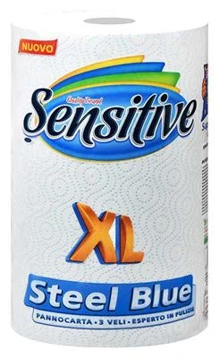Кухненска хартия Sensitive Blue XL, 3-пластова