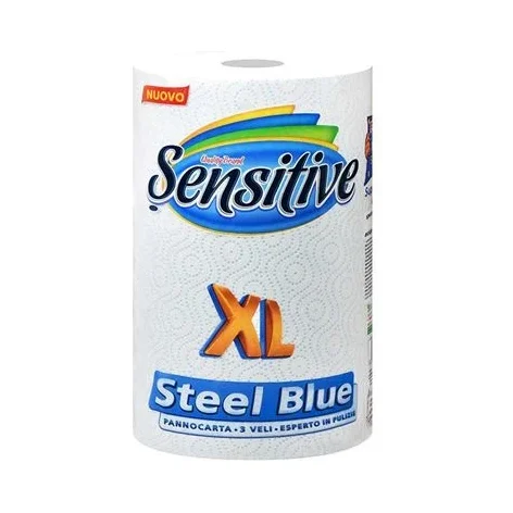 Кухненска хартия Sensitive Blue XL, 3-пластова - Sensitive