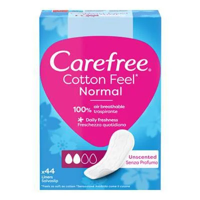 Дамски превръзки Carefree Normal памук 44 бр