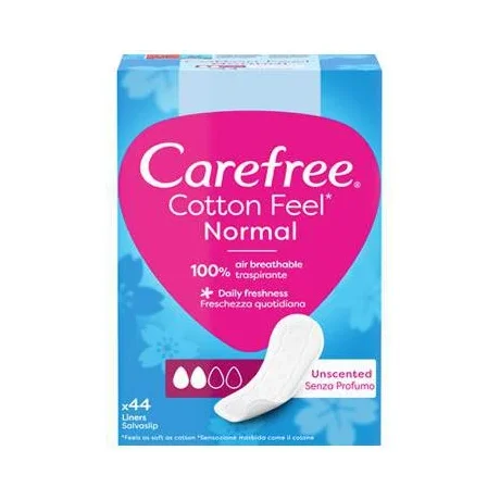 Дамски превръзки Carefree Normal памук 44 бр - Carefree