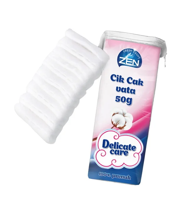 Памук Zen Cik Cak Vata, 50 г