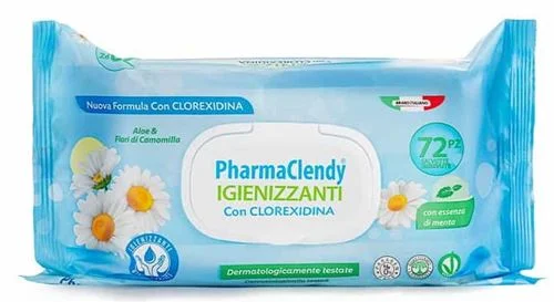 Мокри кърпички Clendy антибактериални 72 бр