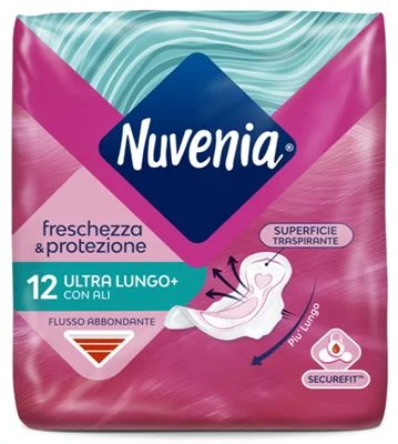 Дамски превръзки Nuvenia Ultra Super Lungo 12 бр