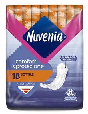 Дамски превръзки Nuvenia Sottile Normale 18 бр