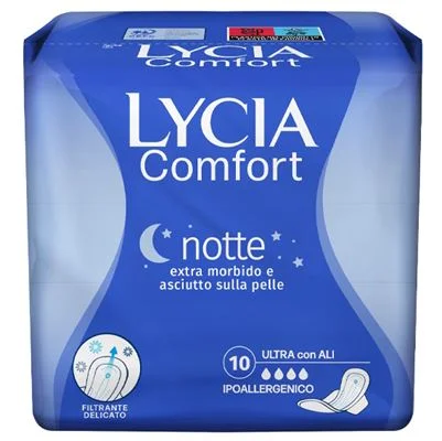 Дамски превръзки Lycia Assorbente Ultra Night 10 бр