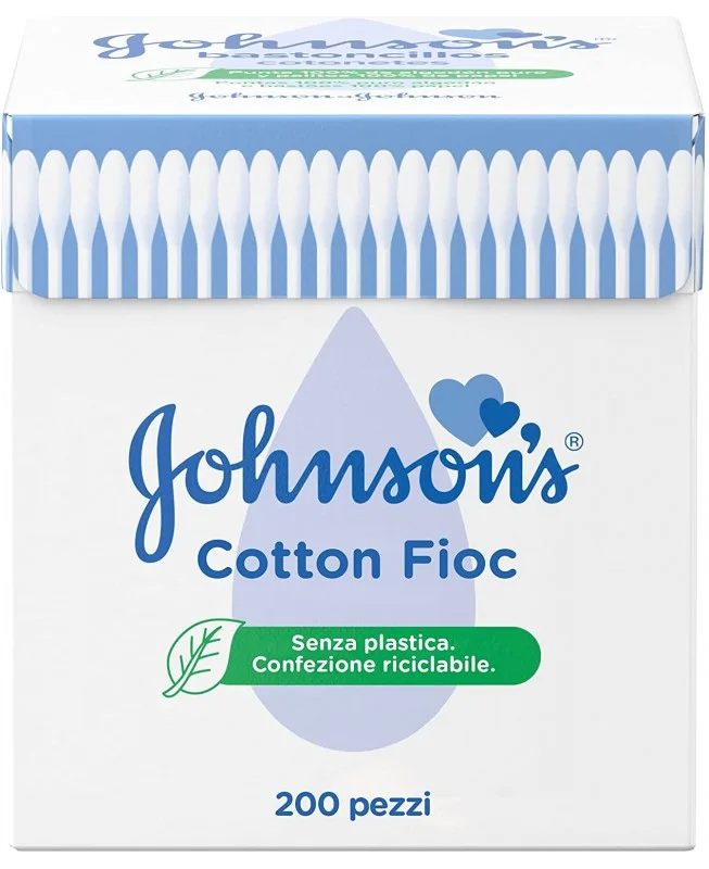 Клечки за уши Johnsons Cotton 200 бр