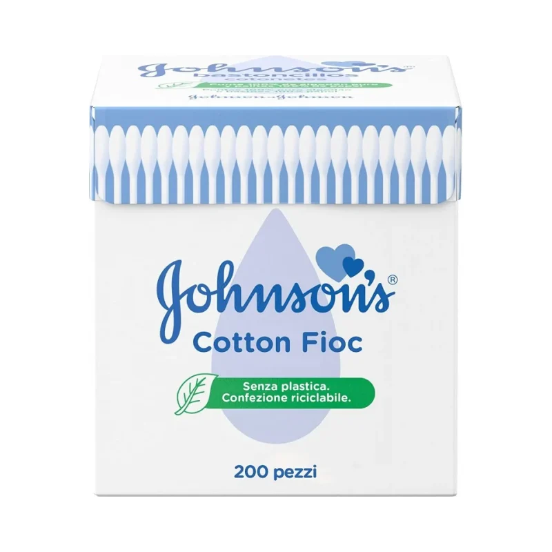 Клечки за уши Johnsons Cotton 200 бр - JOHNSON'S