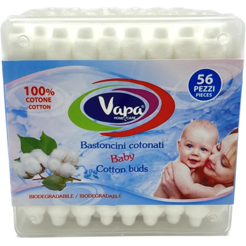 Клечки за уши за бебета Nobil Care Baby 56 бр