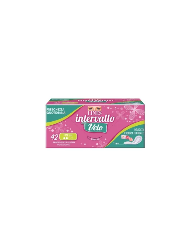 Дамски превръзки Lines Intervallo Fresh 42 бр