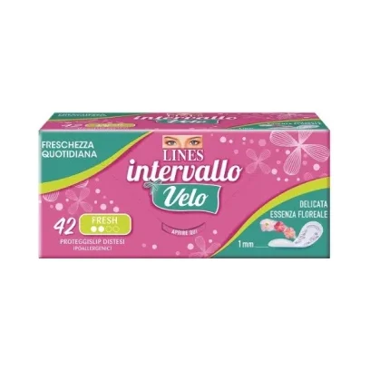 Дамски превръзки Lines Intervallo Fresh 42 бр - Lines