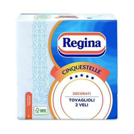 Салфетки Regina 5 Stelle 38/38, 2-пл 43 бр - Regina